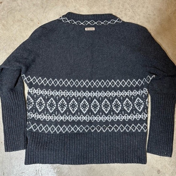 Columbia women’s wool blend. sweater - Size Large - Picture 3 of 9